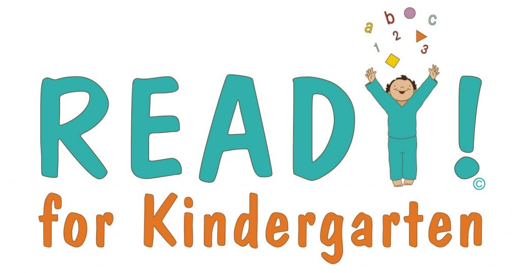 Child celebrating readiness for kindergarten.