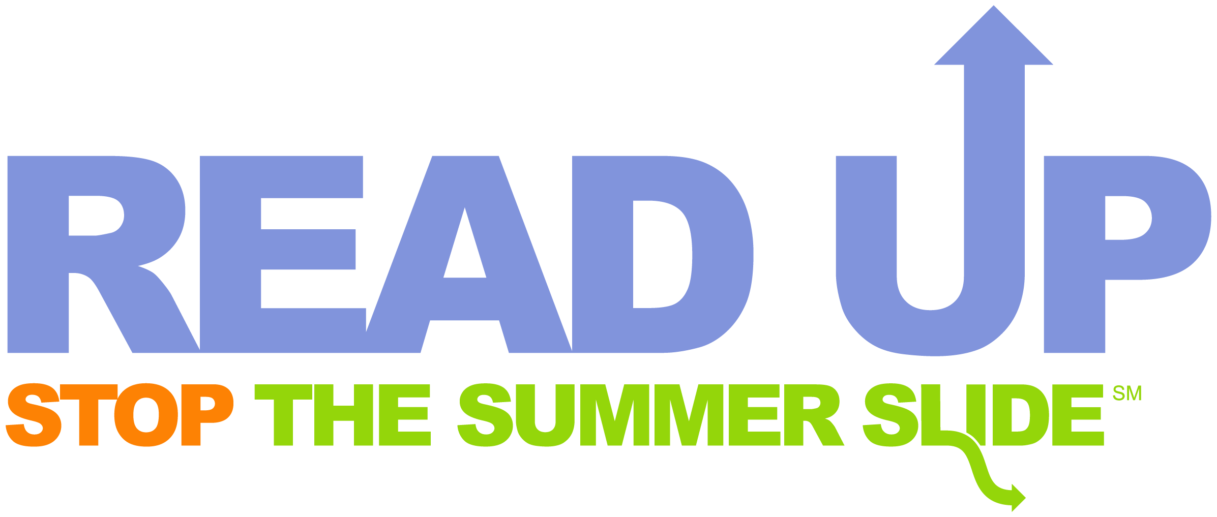 Read Up, Stop Summer Slide program logo.